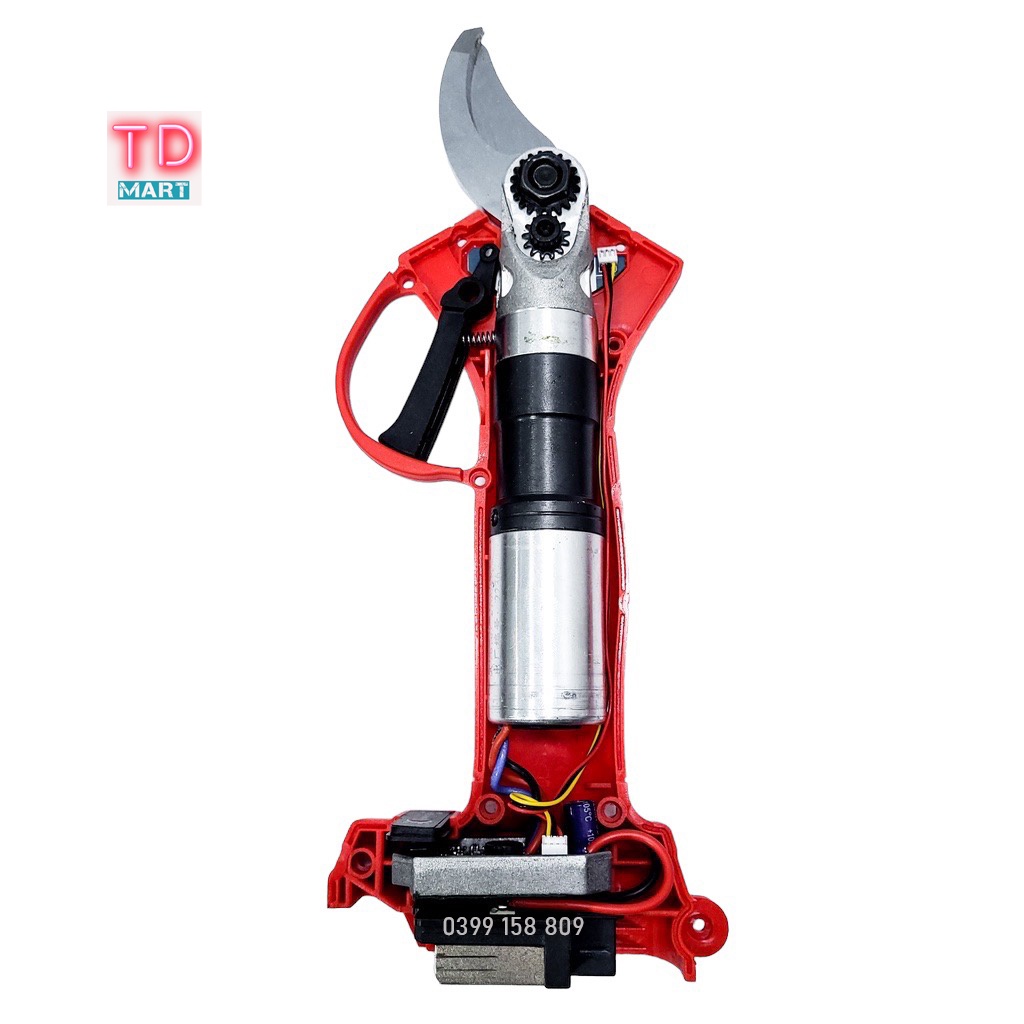 Kéo Cắt Tỉa Cành Cây Dùng Pin 21V 10Cell Động Cơ Không Chổi Than