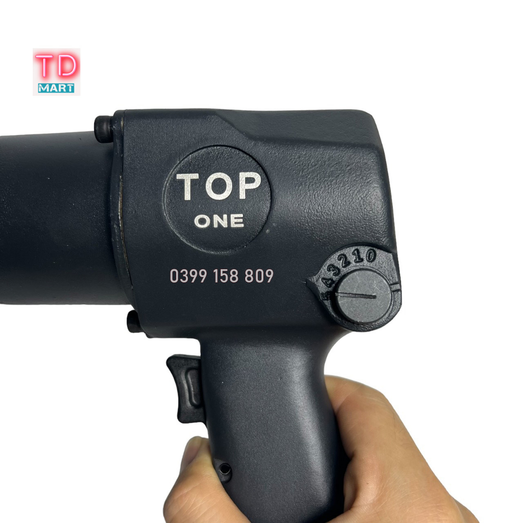 Máy Bắn Ốc Dùng Nén Khí TOP 1 - Made In Taiwan, 2 Búa Tặng kèm 8 đầu khẩu cao cấp