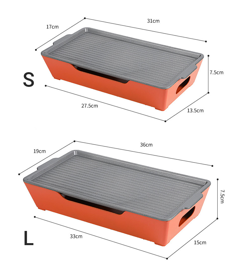 Bếp nướng cồn vỉ nướng kèm bếp cồn bếp nướng thịt bbq hải sản nhôm đúc chống dính YL66211