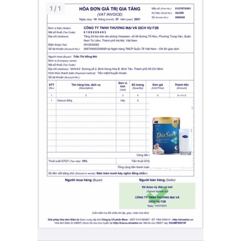 [Hộp giấy 850g] Sữa non Diasure dành cho người tiểu đường hộp giấy 34 gói nhỏ tiện lợi + quà ly