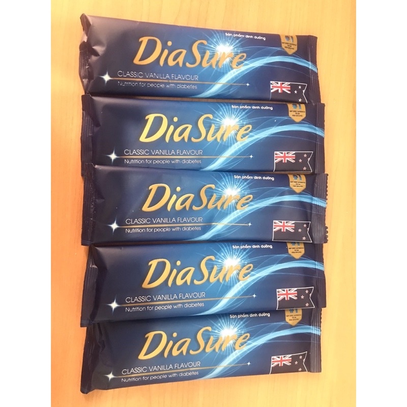 [Hộp giấy 850g] Sữa non Diasure dành cho người tiểu đường hộp giấy 34 gói nhỏ tiện lợi + quà ly