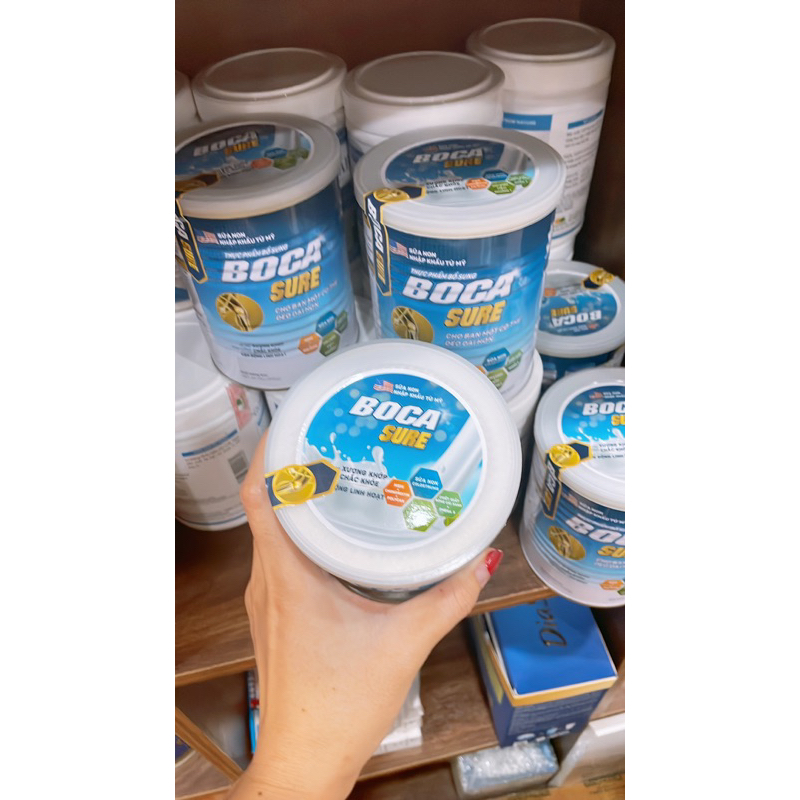 Combo 2 lon sữa xương khớp Boca Sure 400g chính hãng giá tốt date mới