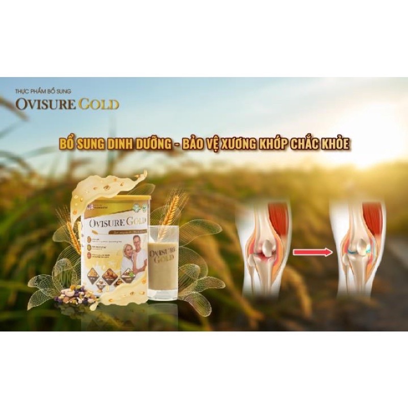[Combo 2 lon 1 giấy] Sữa hạt xương khớp Ovisure chính hãng giá tốt- Chắc khỏe xương khớp