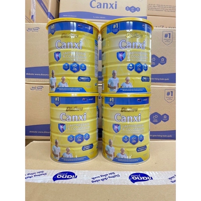 Combo 3 lon diasure canxi 850g hàng chính hãng giá tốt- chắc khoẻ xương khớp