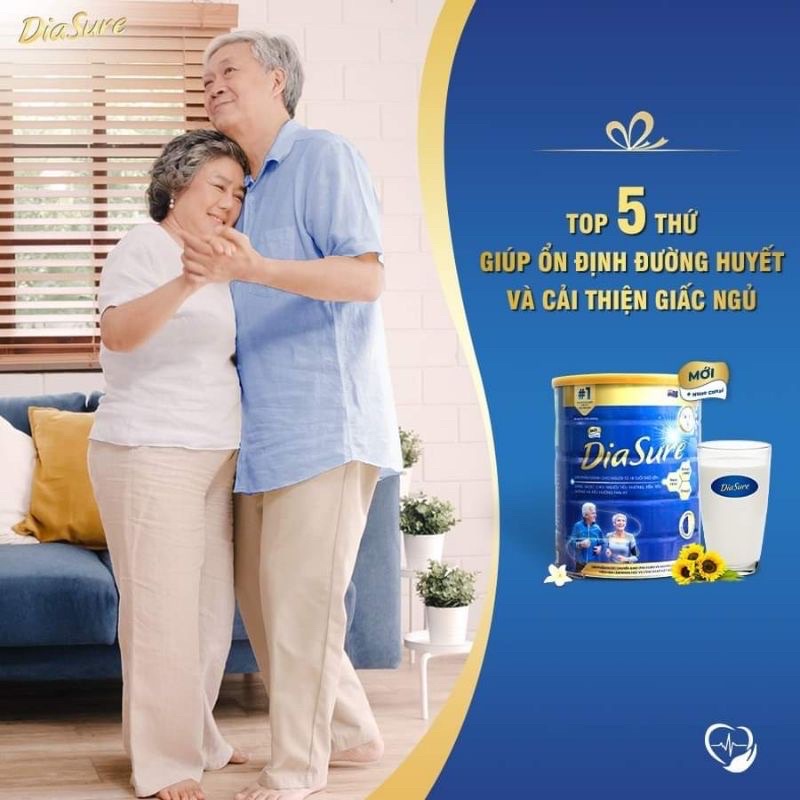 [ Mua 3 tặng 1 lon ]Sữa tiểu đường Diasure bản mới 850g ổn định đường hỗ trợ xương khớp