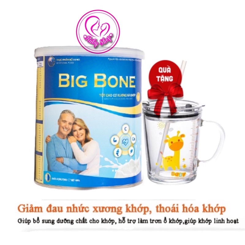 Sữa non xương khớp Big Bone hộp 400g giúp xương chắc khỏe, dẻo dai