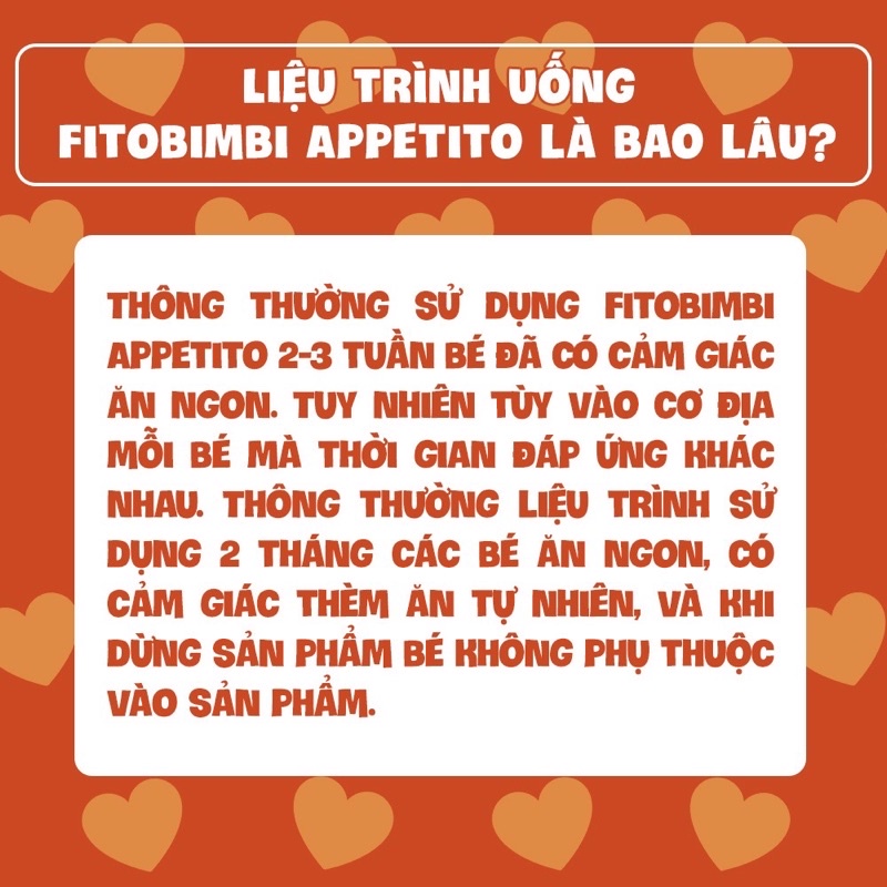 Siro ăn ngon Fitobimbi Appetito bé hết biếng ăn, tăng cân tốt bổ sung vi chất + gói tăm bông