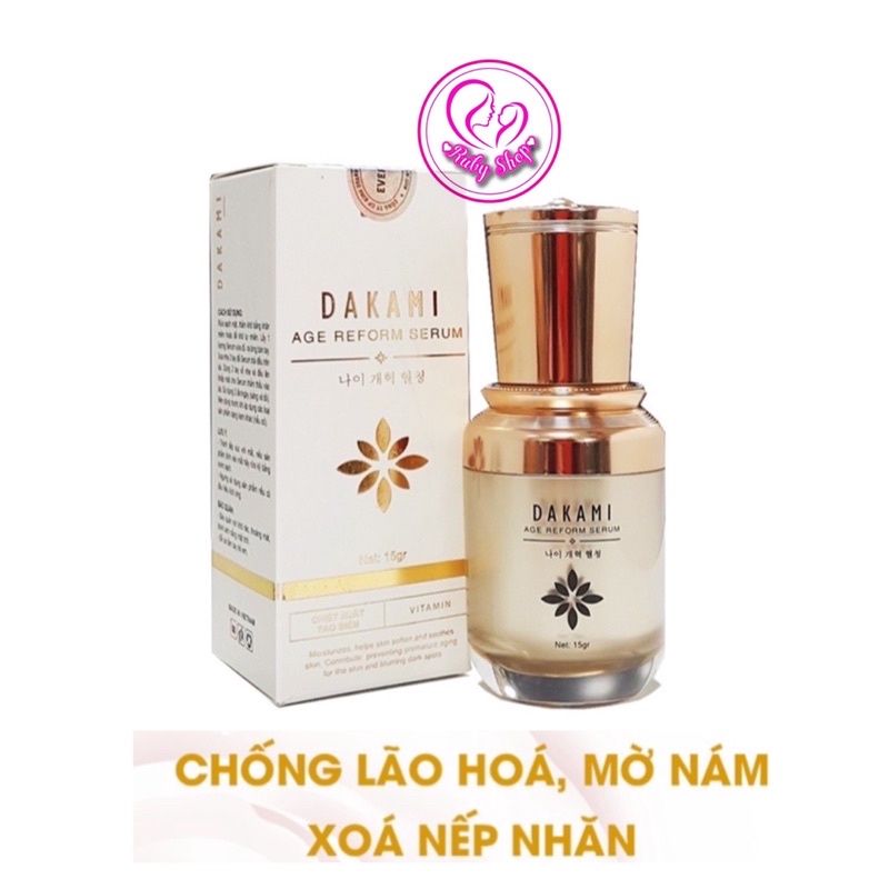 [Chính hãng] Serum Dakami cấp ẩm, dưỡng trắng, chống lão hoá
