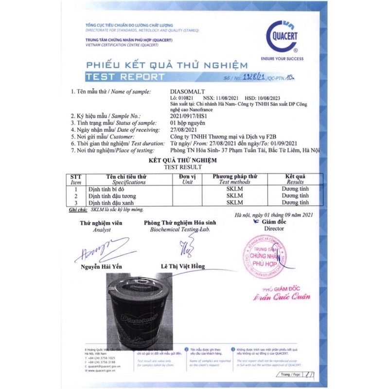 Sữa non tiểu đường Diasomalt hộp 850g chính hãng - Ổn định đường huyết hiệu quả + quà
