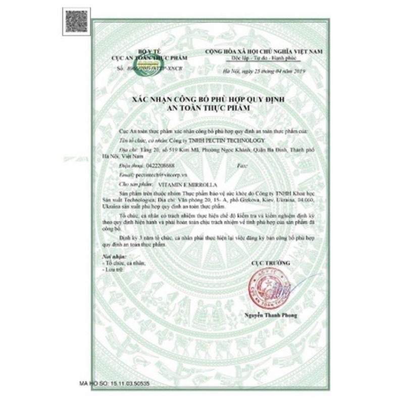 [Chính hãng]Viên uống vitamin E đỏ 400mg Mirrolla hũ nhựa của Nga hộp 30 viên