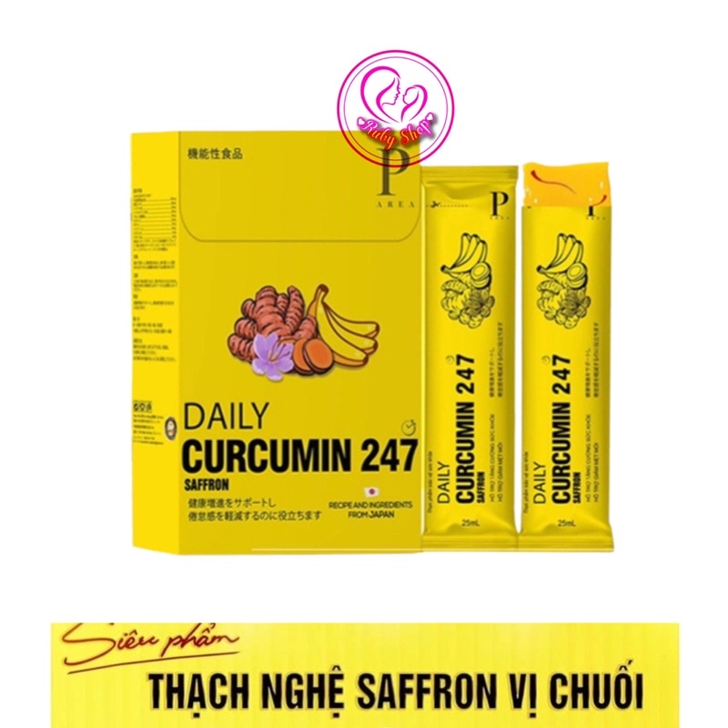 [Chính hãng] Thạch nghệ vị chuối hộp 7 gói từ Nhật Bản