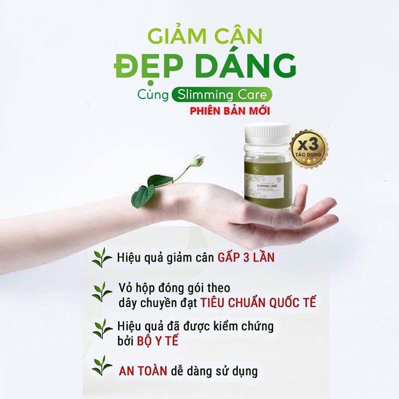 [Chính hãng] Viên thảo mộc giảm cân Slimming Care X3 mới