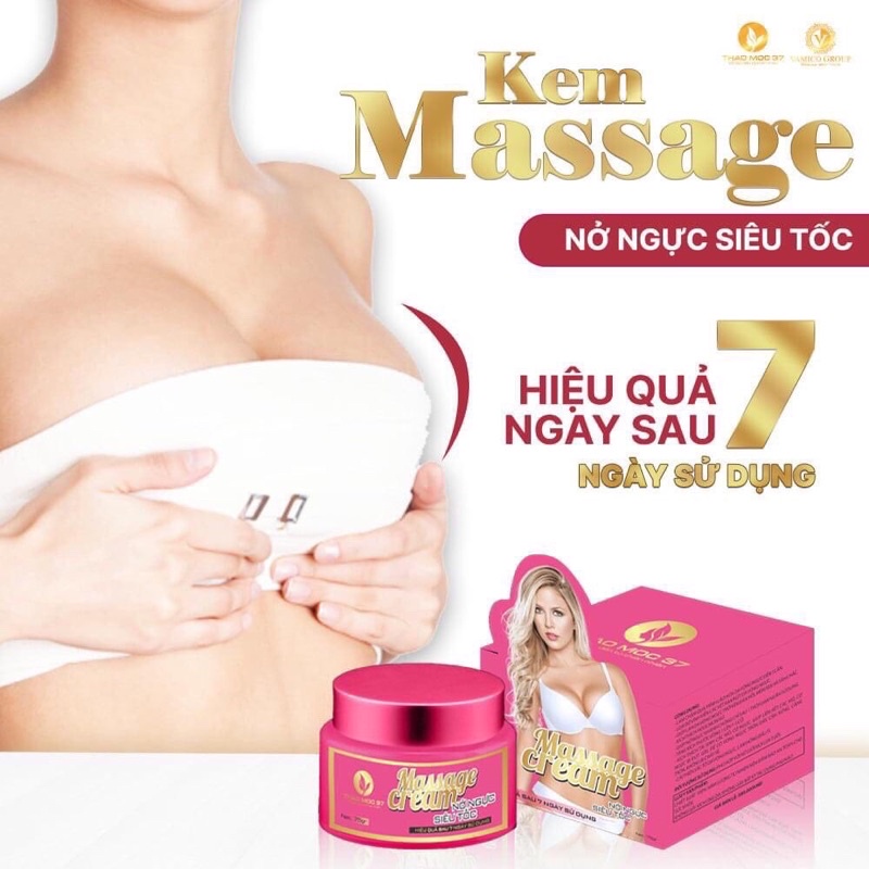 [Chính hãng] Kem nở ngực siêu tốc Thảo Mộc 37 + tặng thước dây