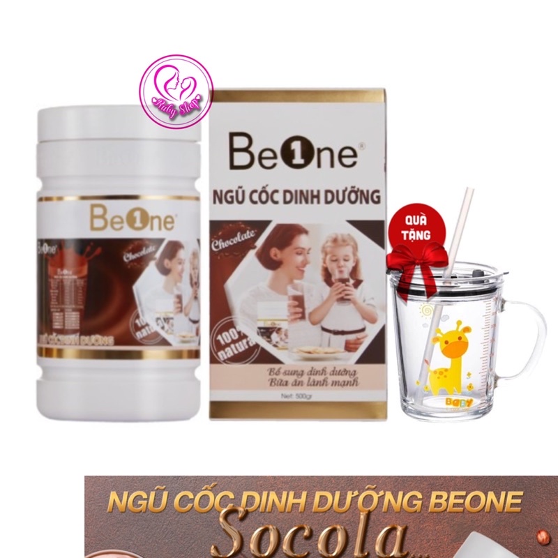 [Tặng ly] Ngũ cốc dinh dưỡng beone vị socola hộp 500g date mới