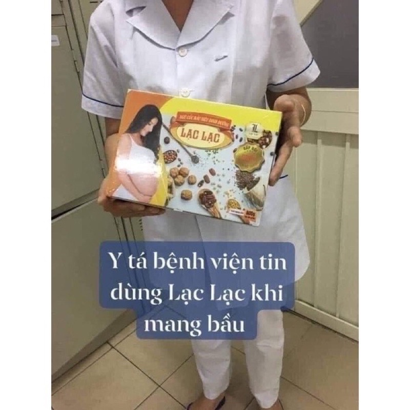 Ngũ cốc bầu cao cấp siêu dinh dưỡng Lạc Lạc + quà