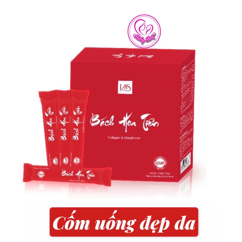 [Chính hãng] Cốm uống đẹp da Bách Hoa Tiên