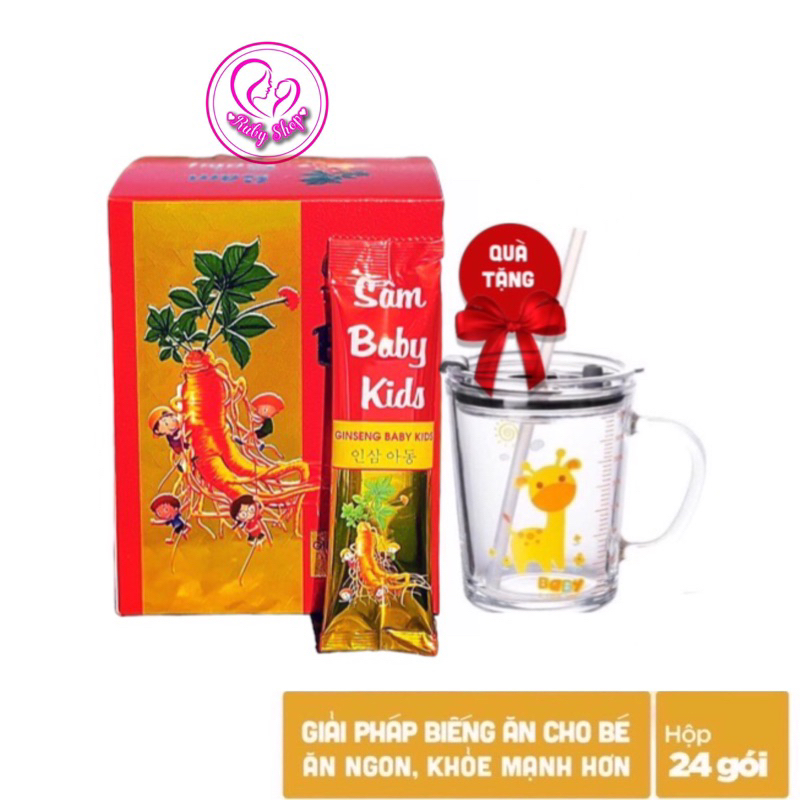 [Chính hãng] Sâm baby kids hỗ trợ bé biếng ăn, chậm tăng cân