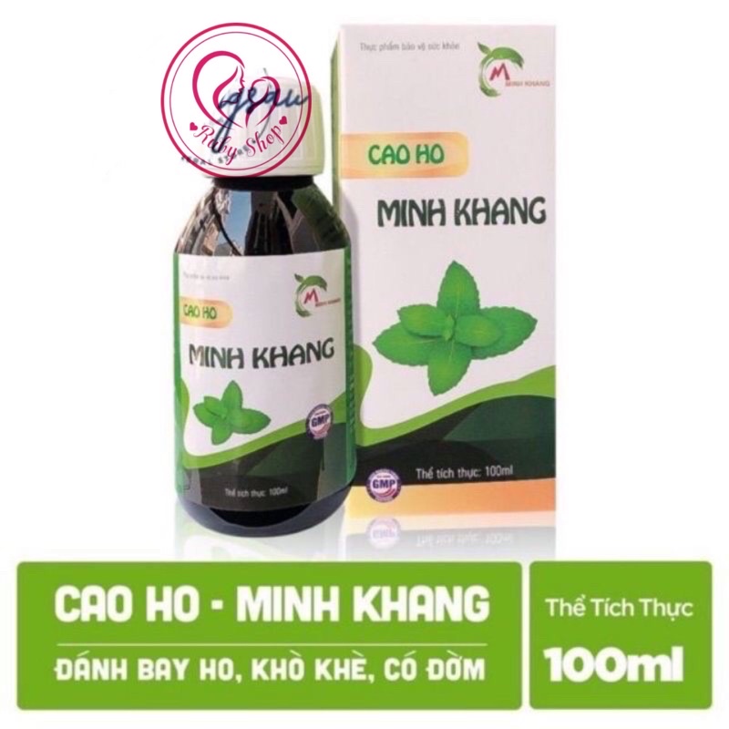 [Chính hãng] Cao ho Minh Khang hết ho, tiêm đờm, hết viêm họng
