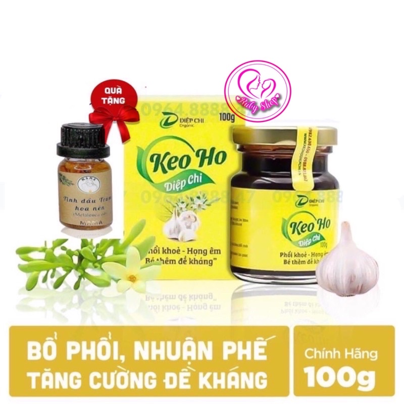 [Chính hãng] Keo ho Diệp Chi hết ho tan đờm + tặng dầu tràm