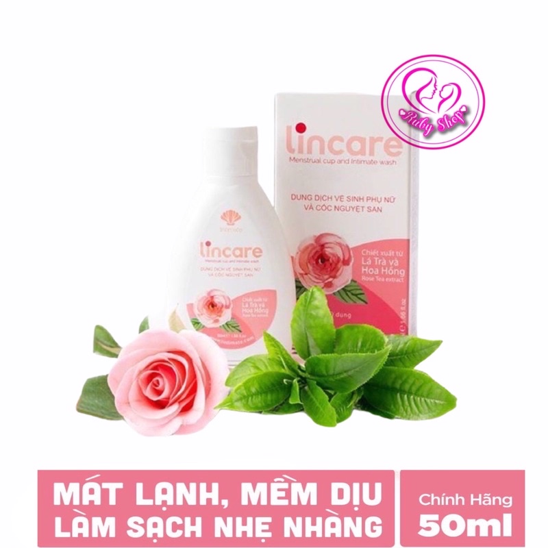 Dung dịch vệ sinh phụ nữ và cốc nguyệt san lincare