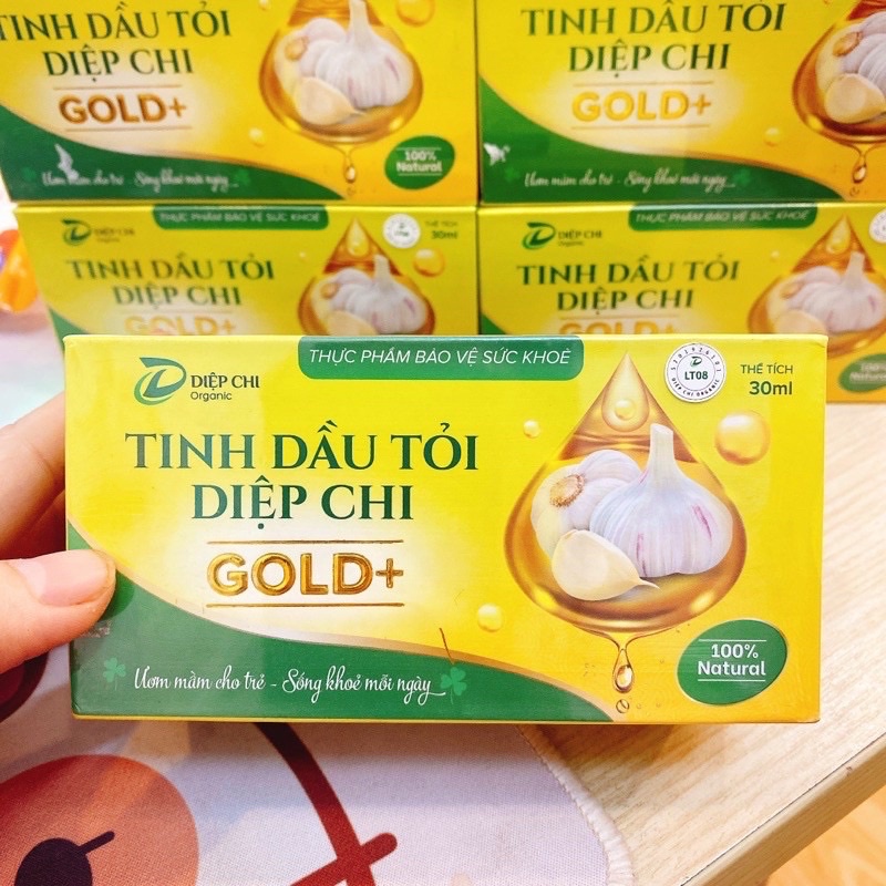 Combo 5 hộp dầu tỏi Diệp Chi Gold siêu tiết kiệm