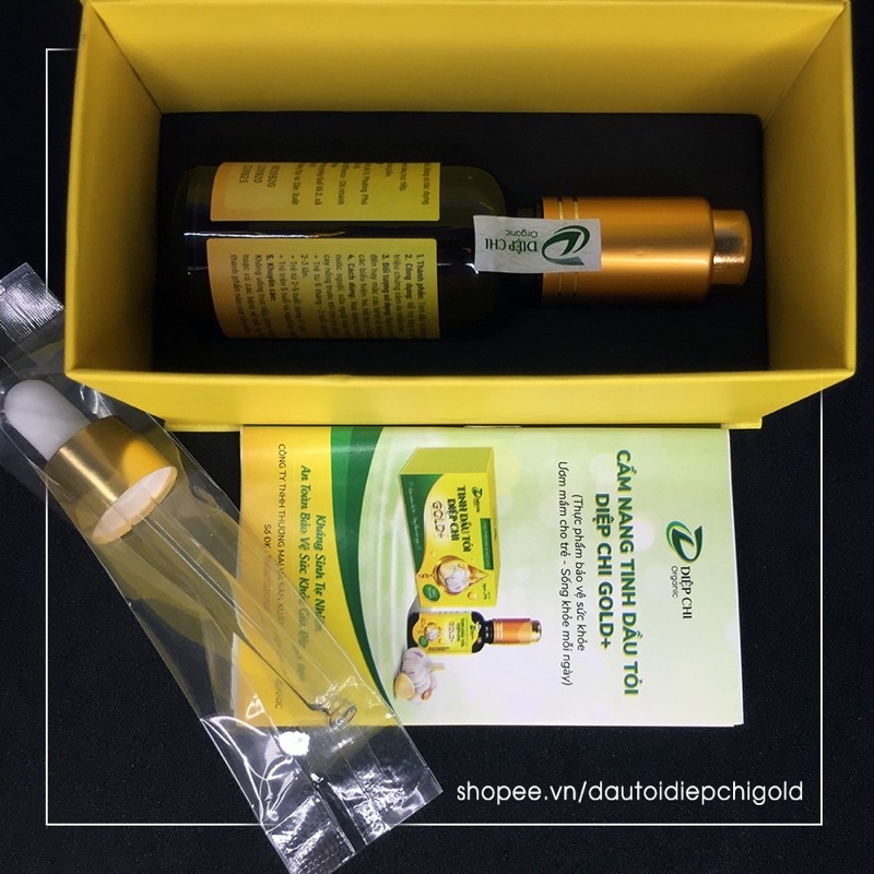 Combo 5 hộp dầu tỏi Diệp Chi Gold siêu tiết kiệm