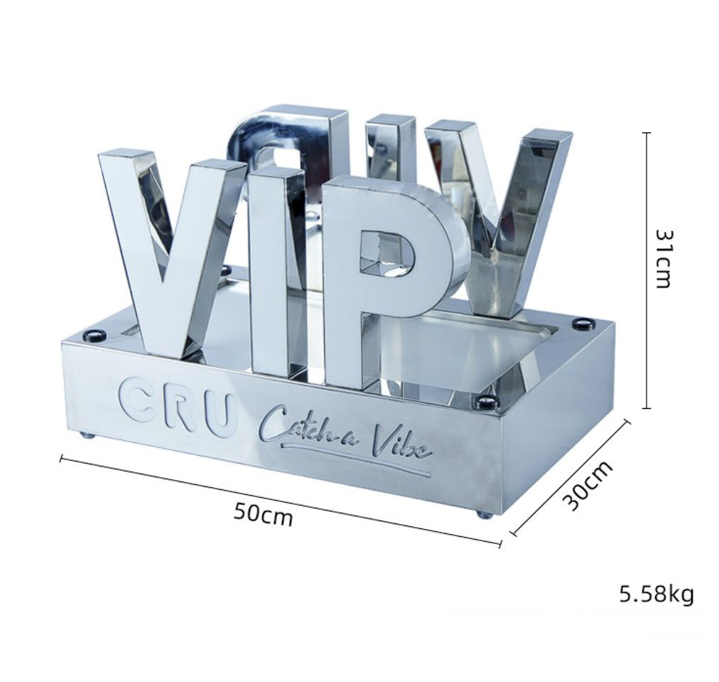 Đế trưng chai rượu có đèn led VIP cho Bar Karaoke Nhà hàng CZ01A