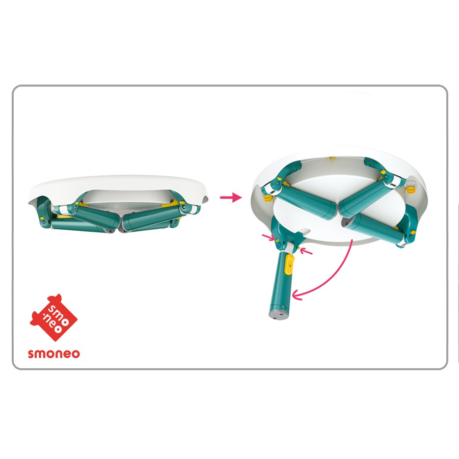 Bộ bàn ghế lắp ghép đa năng Toyshouse 1119-SM-001-88005