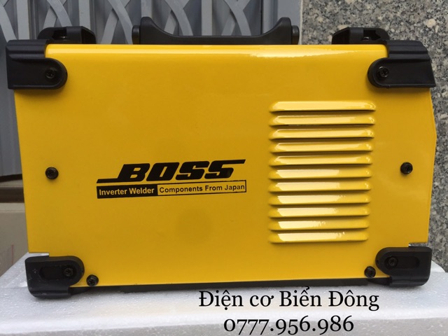 Máy Hàn điện tử TẶNG BÓ 20 que hàn Thế hệ máy Hàn mới BOSS MMA-250 hàn sắt tôn gia đình và công trình
