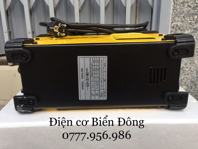 Máy Hàn điện tử TẶNG BÓ 20 que hàn Thế hệ máy Hàn mới BOSS MMA-250 hàn sắt tôn gia đình và công trình