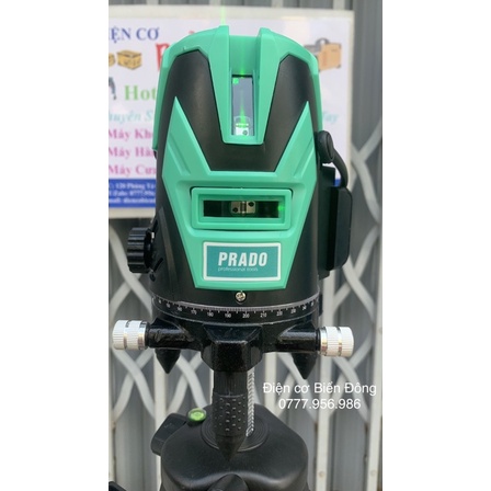 MÁY CÂN NƯỚC BẰNG TIA LASER PRADO THÁI LAN 5 TIA XANH nút cảm ứng.
