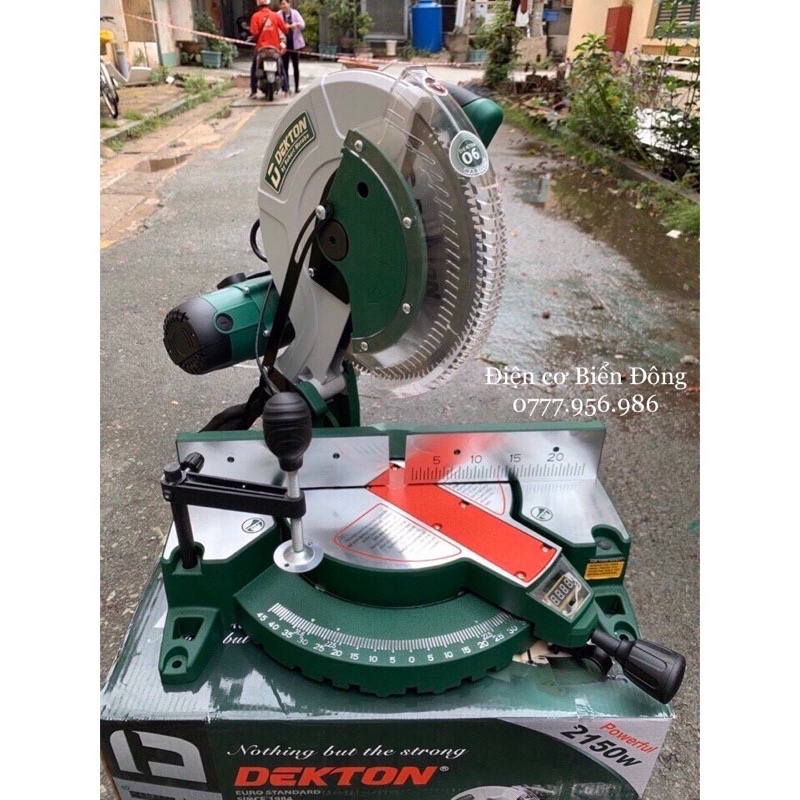 Máy cắt nhôm DEKTON DK-305 2150W được sử dụng trong ngành kỹ thuật gia công nhôm sắt trong thiết kế xâydựng