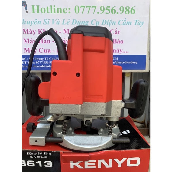 Máy Phay Gỗ KENYO S3613 12mm máy soi mộng gỗ, phay gỗ, tạo rãnh