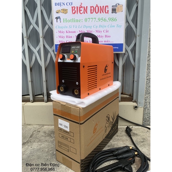 Máy Hàn điện tử LINCOLNZONTER MMA-200 thiết kế độc quyền, hàn sắt, tôn gia đình TẶNG BÓ 20 que