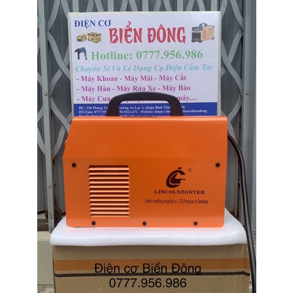 Máy Hàn điện tử LINCOLNZONTER MMA-200 thiết kế độc quyền, hàn sắt, tôn gia đình TẶNG BÓ 20 que