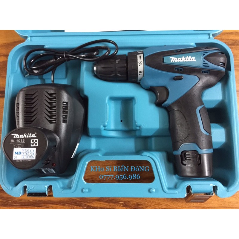 MÁY KHOAN PIN MAKITA 330DWE khoan gỗ, kim loại ,vặn vít