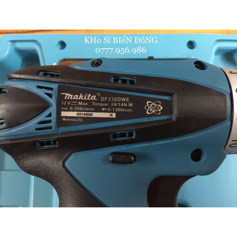 MÁY KHOAN PIN MAKITA 330DWE khoan gỗ, kim loại ,vặn vít