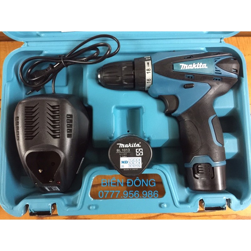MÁY KHOAN PIN MAKITA 330DWE khoan gỗ, kim loại ,vặn vít