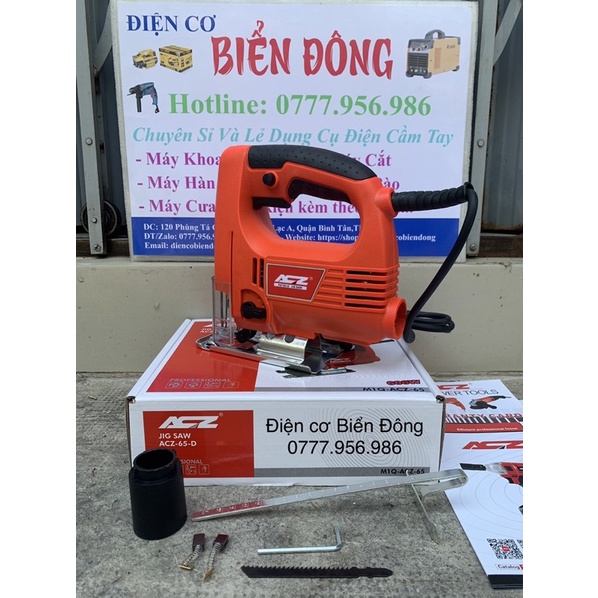 Máy cưa lọng ACZ-65-D JIG SAW có công suất lớn đến 600W chỉnh tốc độ