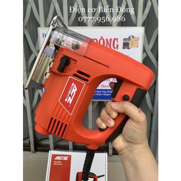 Máy cưa lọng ACZ-65-D JIG SAW có công suất lớn đến 600W chỉnh tốc độ