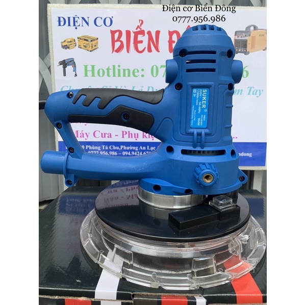 Máy chà nhám tường SUKER 950W 180mm dùng để làm mịn tường thô trước khi sơn