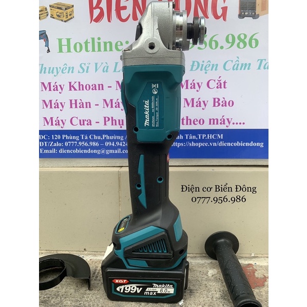 Máy Mài Góc Máy Cắt Dùng Pin MAKTIA 199V - TỪ TÍNH, KHÔNG CHỔI THAN