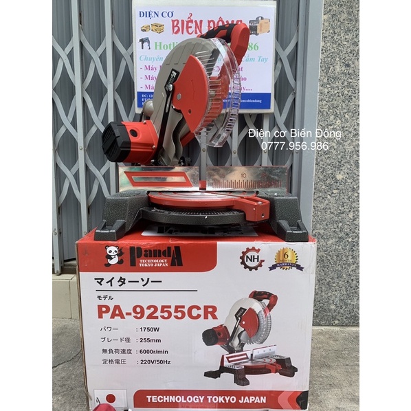 Máy cắt nhôm PANDA PA-9255CR đĩa cắt 255mm ,công suất mạnh mẽ 1750W
