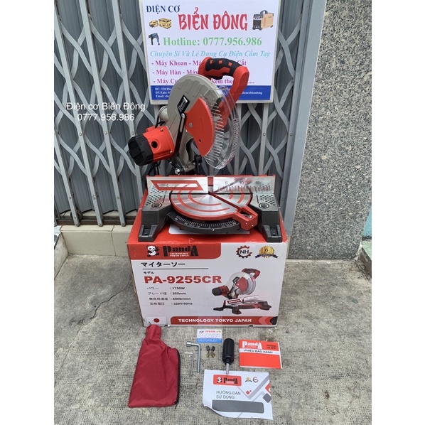 Máy cắt nhôm PANDA PA-9255CR đĩa cắt 255mm ,công suất mạnh mẽ 1750W