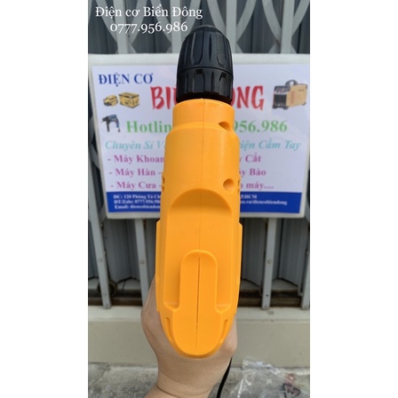 Máy khoan bắt vít Master 10-06 10 ly khoan gỗ tường bắt vít mẫu vàng đen mới nhất