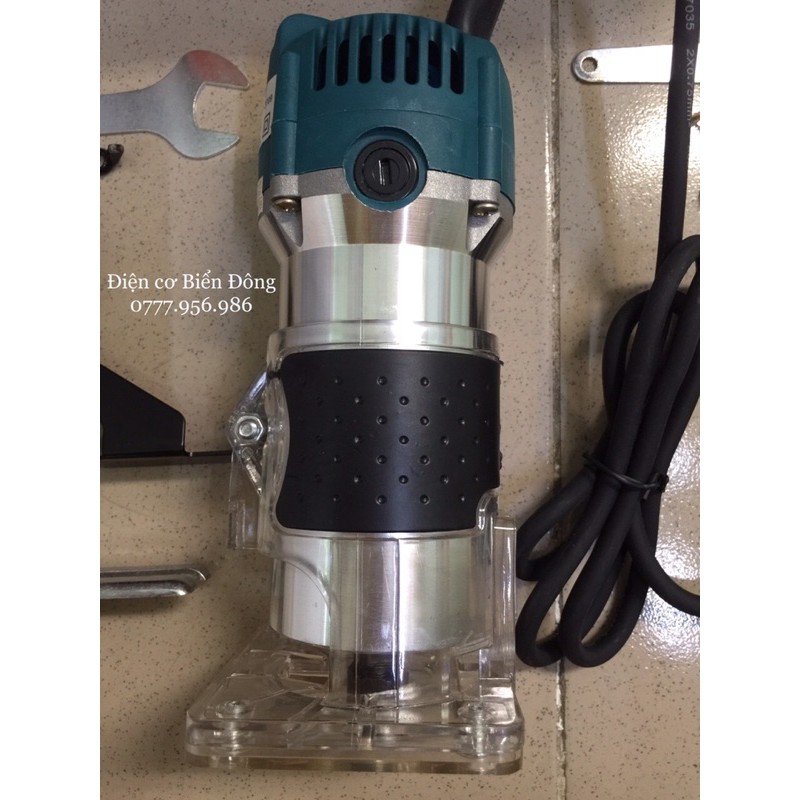 Máy phay gỗ MAKTIA 6mm RT3709 THÁI LAN soi mộng gỗ, phay gỗ, tạo rãnh...,...