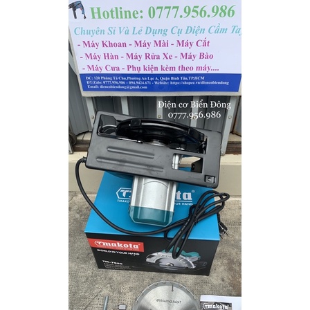 Máy cưa dĩa Makota TM-7000-185mm với công suất 1600W mạnh mẽ Tặng lưỡi cưa 185mm 