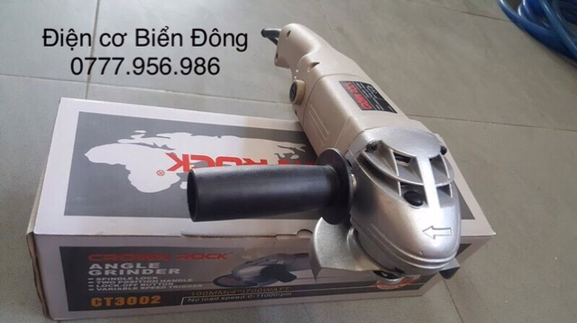 Máy mài cắt góc cầm tay Crown Rock THAILAND CT3002 công suất 700W Tặng đĩa mài 29k