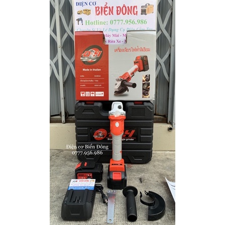 Máy Mài Góc - Máy Cắt Dùng Pin DH THAILAND 108VF - TỪ TÍNH, KHÔNG CHỔI THAN
