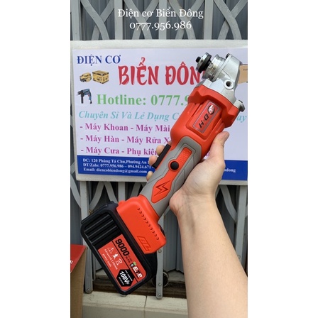 Máy Mài Góc - Máy Cắt Dùng Pin DH THAILAND 108VF - TỪ TÍNH, KHÔNG CHỔI THAN